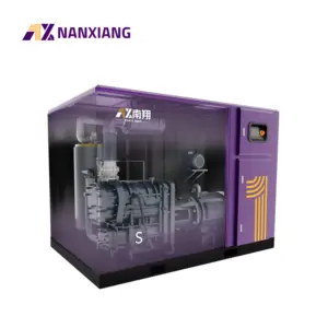Outstanding Low Pressure Compressor Industrial Electric 220kw 300ph Silent Rotary Screw Air Compressor Price On Sale