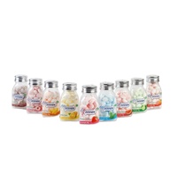 DOSFARM – bouteille triangulaire OEM triangulaire pour bonbons à la menthe, parfum vert Orange, vitamine C, 38g