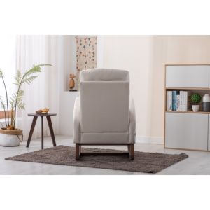 DB COOLMORE Modern Glider <b>Chair</b> <b>Recliner</b> Armchair with Wood Legs Side Pocket for Home <b>Office</b> Nursery As an Accent Rocking <b>Chair</b> - Product Image 6