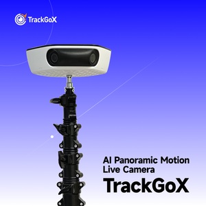 Cámara de Fútbol con Seguimiento Automático por IA y Gran Angular TrackGoX, Cámara Deportiva con Transmisión en Vivo, Resistente al Agua IP54 para Grabación - Product Image 1