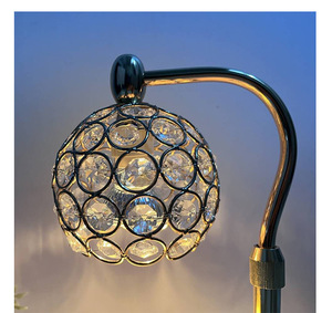 Wholesale Black Fragrance Wax Melting Glass Shade Candle Warmer <b>Lamp</b> Halogen Bulbs Adjustable Height Remote Control Portable - Product Image 4