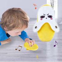 Corps Inductive Beat Musique Banane Jouets En Peluche Bébé Éducatif Musical Apprentissage Fruit Beat Piano jouets En Peluche