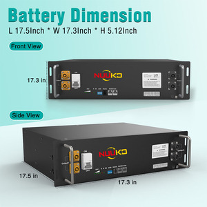 แบตเตอรี่ LiFePO4 ชุด 51.2V 100ah 120ah 50ah แบตเตอรี่ลิเธียม 6000+ รอบการใช้งาน สำหรับโซลาร์โฮมออฟกริด 48V LiFePO4 5kwh 10kwh - Product Image 4