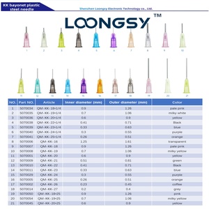 KK Bayonet 1'' 25mm Paslanmaz Çelik Plastik 18G 19G 20G Plastik İğne Dağıtıcı Tutkal İğnesi Endüstriyel Tek Kullanımlık İğneler - Product Image 6
