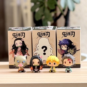 Figurine PVC Demon Slayer Boîte Mystère Tanjiro Nezuko Kyojuro Rengoku Mitsuri Modèle de Poupée Anime Adulte - Product Image 2