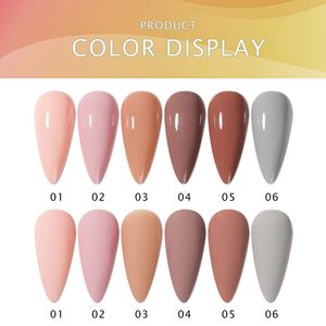 Paquete de Esmalte de Uñas <span class=keywords><strong>PRO</strong></span> Free <span class=keywords><strong>Nail</strong></span> Box, Kit de Esmalte de Gel de 6 Colores, Esmalte de Gel Semipermanente, Suministros de Arte de Uñas al por Mayor - Product Image 3