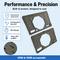 Étui de protection en silicone de bonne qualité pour tablette, compatible avec une protection intégrale à 360 degrés