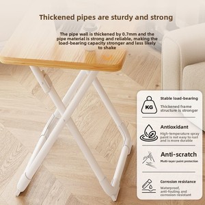 Tables et chaises pliantes pour enfants à prix abordable, <span class=keywords><strong>bureau</strong></span> pour enfants à domicile, pour les élèves du <span class=keywords><strong>primaire</strong></span>, apprentissage et écriture - Product Image 6