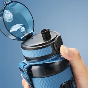 Bouteille d'eau UZSPACE unique et réutilisable en Tritan de 800 ml, sans BPA, pour enfants, avec infuseur à thé et logo personnalisé - Product Image 5