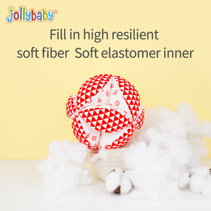 Pelotas de Actividades Sensoriales con Diseño Floral en Blanco y Negro, Juguetes Educativos Montessori para Bebés - Product Image 6