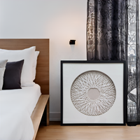 Fabricant d'art mural en boîte à ombre, conception personnalisée, décoration d'intérieur encadrée 3D, vente en gros, service OEM, ODM et marque privée