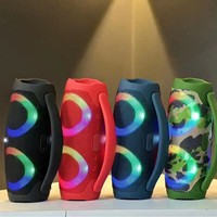 Altavoz Inalámbrico en Oferta, con Luces RGB de Colores, Portátil, para Exteriores, con Bajos Potentes, Subwoofer, Audio Inteligente