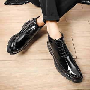 Bottes de travail résistantes à l'usure pour hommes, vêtements de travail imperméables et antidérapants, pour la construction, l'alpinisme et les sports - Product Image 5