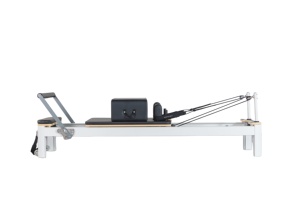 Cama de Pilates Reformer de Aluminio Blanco con Torre Cadillac, Equipos Profesionales de Gimnasio, OEM Personalizado - Product Image 2