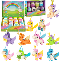 Créez votre ensemble d'œufs surprise à construire en blocs Licorne, 10 pièces, figurine Pégase en briques, boîte mystère, cadeau de Pâques à faire soi-même