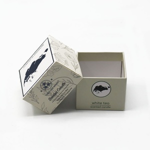 Emballage en carton écologique personnalisé, papier recyclable, boîte de couverture Heaven and Earth, étui pour bougie parfumée - Product Image 4