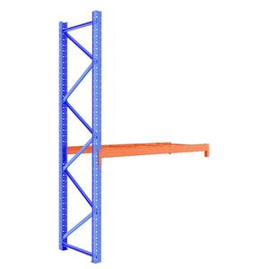 מדפי מחסן יחיד למדפים מחסן עבור סחורות אחסון מטען כבד עבור מערכת מירוצים מחסן - Product Image 2