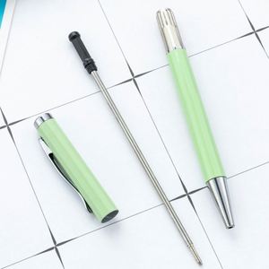 1.0Mm Metal Ballpoint Engravable Logo Multi-Color Twist-Action Hotel Promotional Gift <b>Pen</b> - Product Image 4