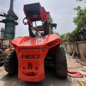 Chariot élévateur télescopique d'occasion 45 tonnes Kalmar/HELI Reach Stacker DRD450/DRF450/DRT450 avec boîte de vitesses et moteur Sany Liugong - Ventes - Product Image 1