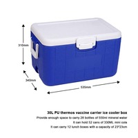 Ensemble complet de glacières isothermes avec blocs de glace, comprenant des glacières de 3 tailles pour le camping en famille, les pique-niques et les essentiels de plage