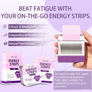 Best Selling Energy Metabolism Oral <strong>Strips</strong> Natural Energy Dissolvable Oral <strong>Strips</strong> Energy Dissolvable Supplement - Product Image 3