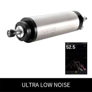 Moteur de broche CNC refroidi par eau silencieux Zhong Hua Jiang ER16 1,5 kW 80 mm 110 V/220 V/380 V avec kit VFD pour machine de gravure CNC - Product Image 3