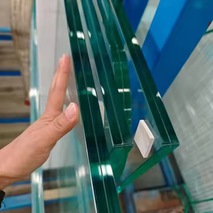 Vente en gros usine de panneaux de cloisonnement en verre trempé sur mesure pour escaliers, bureaux, clôtures de piscine, murs-rideaux flottants pour piscine et cuisines - Product Image 5