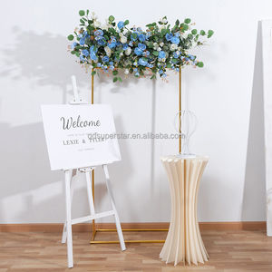 C-355 Venta al por mayor de suministros de decoración para bodas de alta calidad: Camino de mesa de rosas artificiales de 3.28 pies, guirnalda floral larga colgante. - Product Image 2
