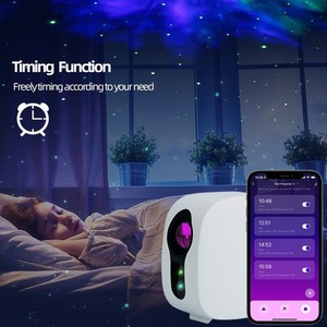 Proyector de Estrellas Inteligente WiFi Tuya, Proyector Láser de Galaxia y Cielo Estrellado, Luz Nocturna con Ondas, Control Inalámbrico por Aplicación, Compatible con Alexa y Google - Product Image 3