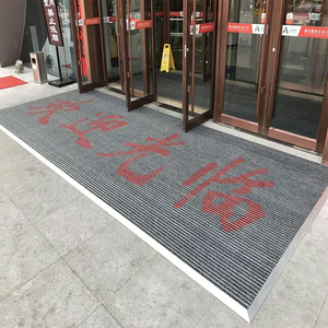 <span class=keywords><strong>Tapis</strong></span> en métal antidérapants intérieurs/extérieurs résistants commerciaux <span class=keywords><strong>tapis</strong></span> <span class=keywords><strong>d</strong></span>'<span class=keywords><strong>entrée</strong></span> encastrés à la main pour le <span class=keywords><strong>d</strong></span>époussiérage des hôtels lavable - Product Image 4