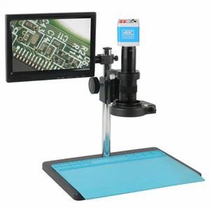 Microscopio Trinocular de Precisión Industrial para Reparación de Soldaduras con Cámara C-Mount, Venta al Por Mayor - Product Image 6