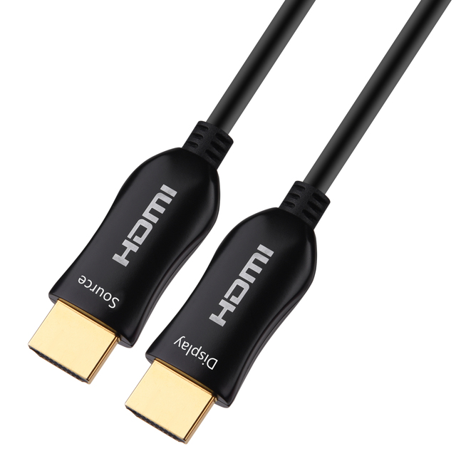 8K HDMI Cable 4K/60Hz@4:4:4, 18Gbps, HDR 10, HDCP2.2 10m 15m 20m 25m 30m 50m 70m 80m 100m Fiber Optic HDMI 2.0 Cable