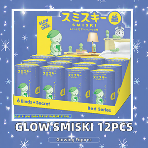 हिपर की बिस्तर श्रृंखला के लिए मूल प्रामाणिक 12 पीसी चमक डार्क पीसी 1/12 स्केल ब्लाइंड बॉक्स प्यारा संग्रह सजावटी मिनी आंकड़े - Product Image 2