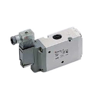 Vanne solénoïde VP542-5Y1-03FA, 3 canaux, solénoïde, interface G, débit maximal 2132L/min, série VP500 24V