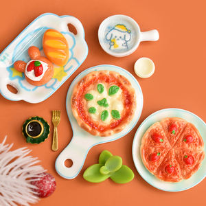 Plato de Resina con Diseño de Perro Kawaii para Manualidades, Decoración de Cocina en Miniatura - Product Image 3