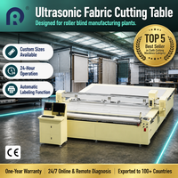 Machine de découpe ultrasonique pour tissus avec bordure anti-effilochage scellée automatiquement, certifiée CE, personnalisable 3230 3240 3260 pour stores
