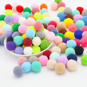 8mm 2000pcs Artisanat Fête DIY <span class=keywords><strong>Maternelle</strong></span> Décoration et Vêtements Accessoires Coloré Acrylique Pompon - Product Image 3