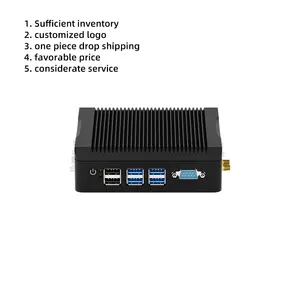 YCTipc Quad Core N5095 Mini Pc Industrial Fanless Aluminum Cooling Win10 Computer For Factory All In 1 Desktop