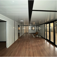 Maison conteneur en acier préfabriquée extensible de 40 pieds ou 20 pieds, norme australienne, 2, 3, 4 ou 5 chambres, maison modulaire mobile, utilisation hôtelière