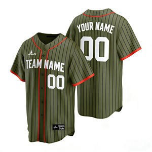 Camiseta de Béisbol y Sóftbol Personalizable de Alta Calidad, Transpirable y Personalizada con Logotipo, Nombre y Sublimación - Product Image 1