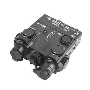 Viseur laser tactique <span class=keywords><strong>DBAL</strong></span> A2 et lampe de poche LED lumière de chasse IR rouge/vert avec indicateur PEQ15 corps en nylon portée de 125m - Product Image 4