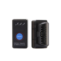 Escáner de Diagnóstico OBD2 ELM327, Lector de Códigos de Motor, Luz de Advertencia de Fallas, MINI ELM 327 V1.5 con Interruptor PIC25K80