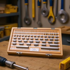 Ensemble de blocs de calibrage 103 pièces, kit d'outils de mesure de précision en acier métrique - Product Image 3