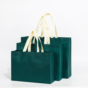 Eco Friendly Custom logo Cloths Nonwoven <b>Reusable</b> Grocery Shopping Tote Non Woven <b>Bag</b> for Supermarket - Product Image 4