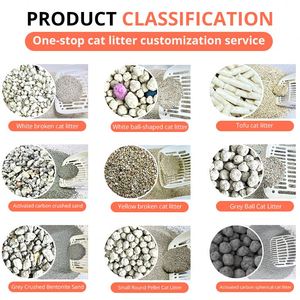 Sac de 5 kg de litière pour chat en bentonite, granulés naturels de petite taille, absorption d'eau ultra élevée, faible teneur en poussière, excellente performance agglomérante - Product Image 3
