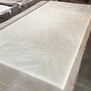 Wand Panel Dekorative Stein Furnier Künstliche Onyx Alabaster Für Innen Dekoration