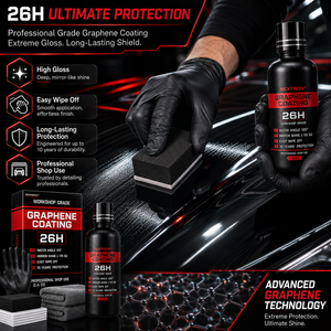 น้ำยาเคลือบกราฟีน NEXTRON 26H 1000 มล. 125 °   วอเตอร์ แองเกิล มิเรอร์ ชายน์ 115GU อีซี่ ไวพ์ 10 ปี โปรเฟสชั่นแนล ซีลแลนท์ - Product Image 4