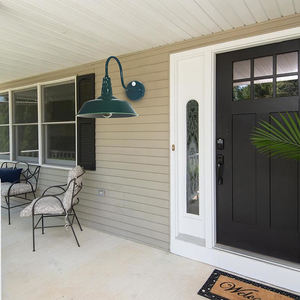 רטרו פמוט קיר תאורה מתכווננת אסם שטוח אורות תעשייתי בציר החווה קיר מנורת מסדרון מקורה - Product Image 4