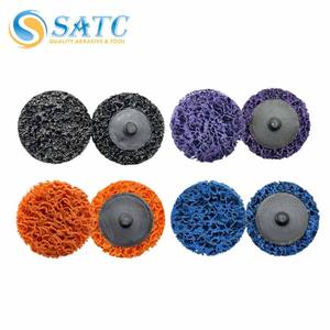 Disques abrasifs en nylon de 2 et 3 pouces <span class=keywords><strong>pour</strong></span> <span class=keywords><strong>meuleuse</strong></span> d'angle - Disques poly abrasifs <span class=keywords><strong>pour</strong></span> l'élimination de la rouille et des revêtements - Product Image 1