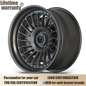 Cerchi in Lega Forgiati Brixton TR010 a 3 Pezzi, 17-21 Pollici, 5x114.3 5x112 per Audi RS3, BMW M2, Mercedes CLA45, Porsche Taycan, VW - Product Image 1